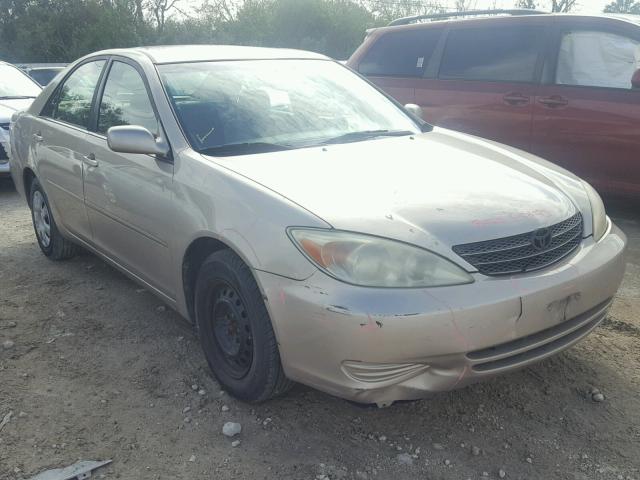 4T1BE32KX4U870360 - 2004 TOYOTA CAMRY LE GOLD photo 1