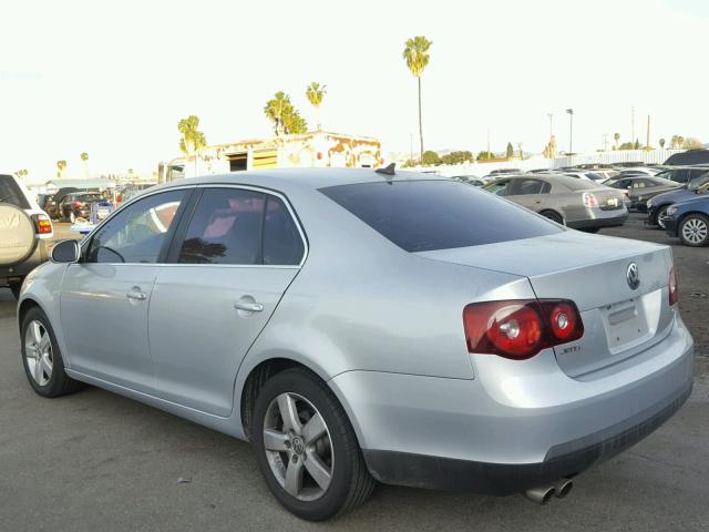 3VWRZ71K89M066700 - 2009 VOLKSWAGEN JETTA SE SILVER photo 3