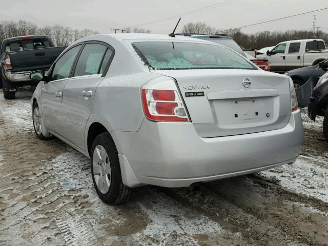 3N1AB61E89L628502 - 2009 NISSAN SENTRA 2.0 SILVER photo 3