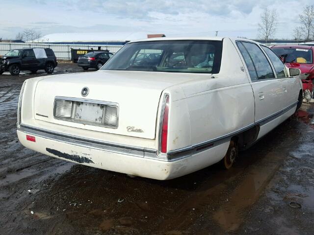 1G6KD52Y8TU310698 - 1996 CADILLAC DEVILLE WHITE photo 4