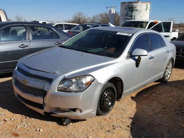 1G1ZK57B49F116648 - 2009 CHEVROLET MALIBU LTZ SILVER photo 2