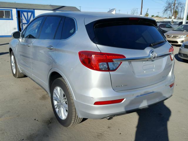 LRBFXASA5HD101815 - 2017 BUICK ENVISION P SILVER photo 3