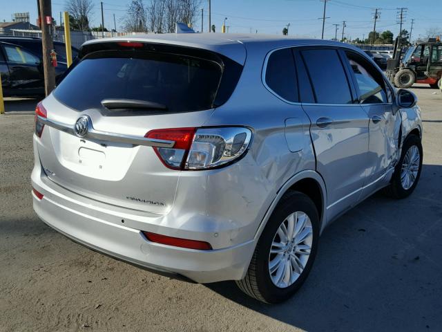 LRBFXASA5HD101815 - 2017 BUICK ENVISION P SILVER photo 4