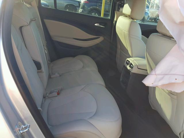 LRBFXASA5HD101815 - 2017 BUICK ENVISION P SILVER photo 6