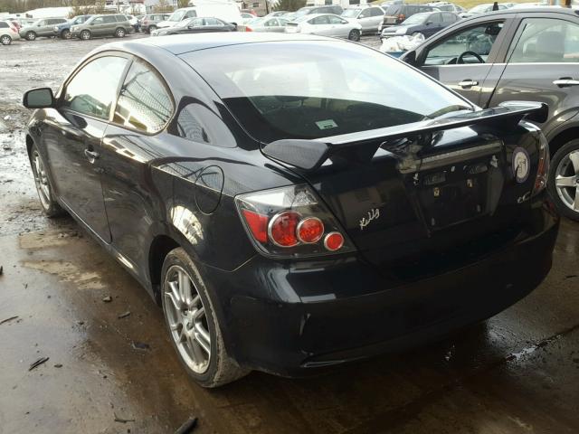 JTKDE167580258600 - 2008 SCION TC BLACK photo 3