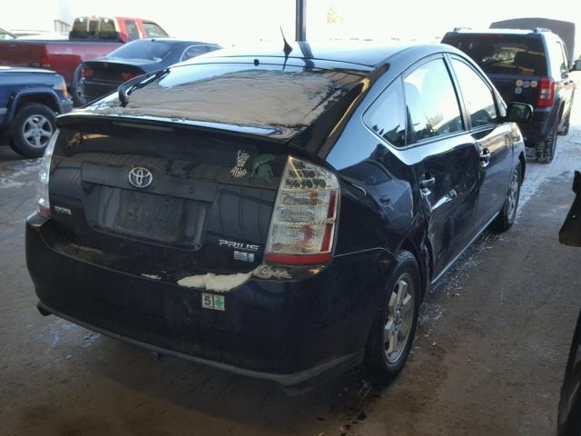 JTDKB20UX77589822 - 2007 TOYOTA PRIUS BLACK photo 4