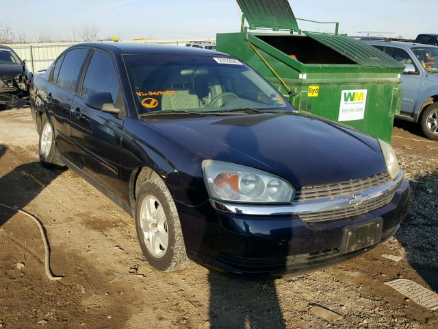 1G1ZT52845F267055 - 2005 CHEVROLET MALIBU LS BLUE photo 1