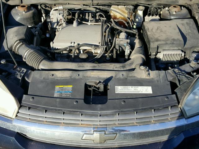1G1ZT52845F267055 - 2005 CHEVROLET MALIBU LS BLUE photo 7