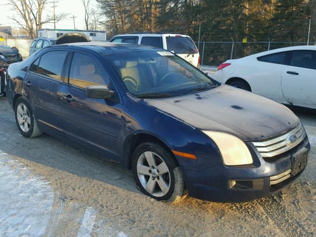 3FAFP07Z36R170376 - 2006 FORD FUSION SE BLUE photo 1