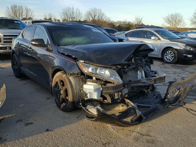 5XXGM4A71CG026518 - 2012 KIA OPTIMA LX BLACK photo 1