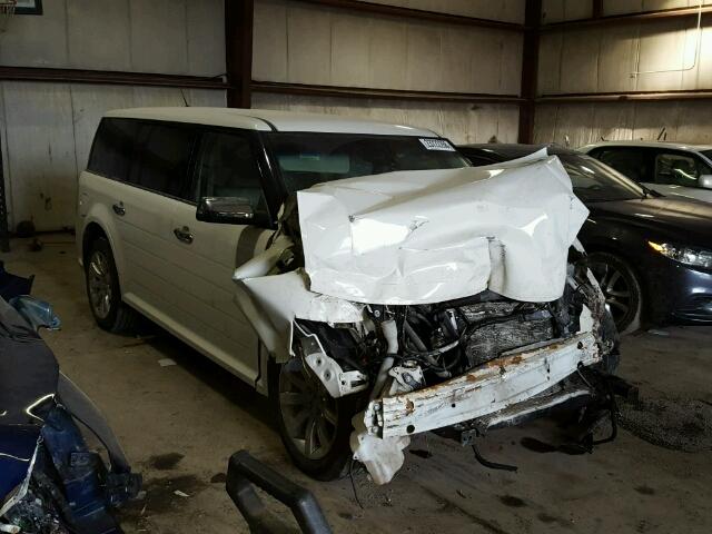 2FMHK6DC2ABD01062 - 2010 FORD FLEX LIMIT WHITE photo 1