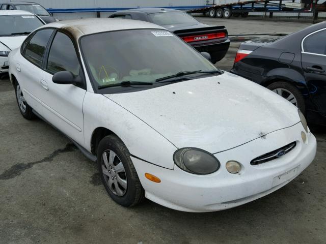 1FAFP52U7XG148687 - 1999 FORD TAURUS LX WHITE photo 1