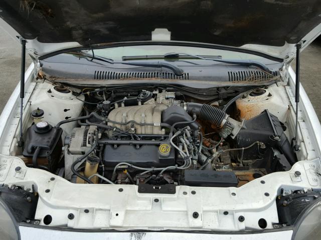 1FAFP52U7XG148687 - 1999 FORD TAURUS LX WHITE photo 7