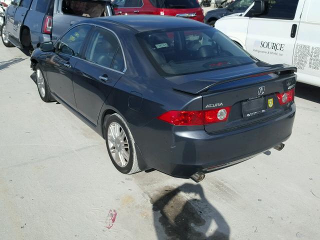 JH4CL96904C027104 - 2004 ACURA TSX BLUE photo 3