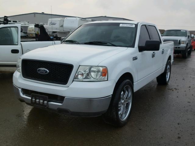 1FTPW12544KB29350 - 2004 FORD F150 SUPER WHITE photo 2