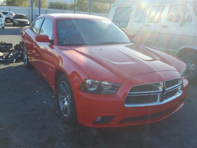 2C3CDXCT6EH144627 - 2014 DODGE CHARGER R/ RED photo 1