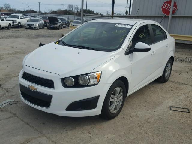 1G1JC5SH0F4106969 - 2015 CHEVROLET SONIC LT WHITE photo 2