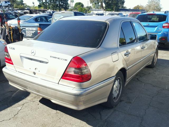 WDBHA24G0XA754652 - 1999 MERCEDES-BENZ C 230 GOLD photo 4