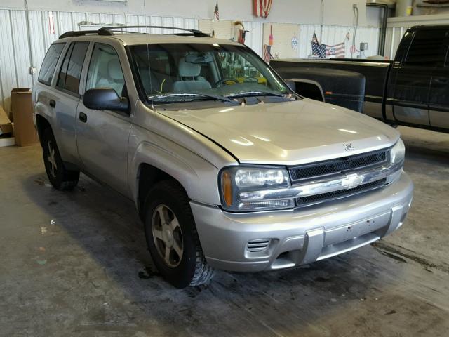 1GNDT13S562124068 - 2006 CHEVROLET TRAILBLAZE SILVER photo 1