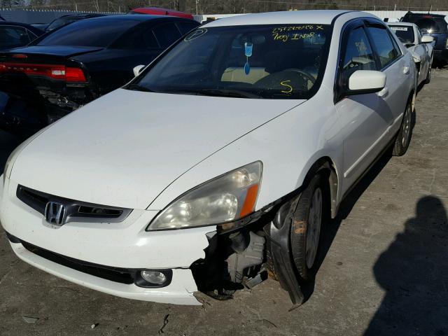 1HGCM663X4A101540 - 2004 HONDA ACCORD LX WHITE photo 2