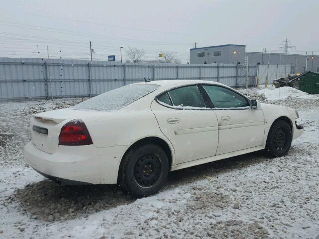 2G2WP552461293089 - 2006 PONTIAC GRAND PRIX WHITE photo 4