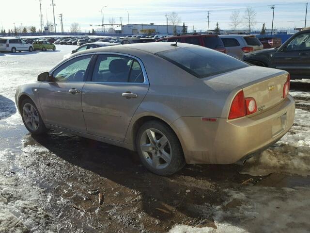 1G1ZH57BX8F200762 - 2008 CHEVROLET MALIBU 1LT TAN photo 3