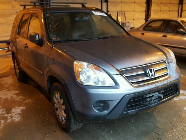 JHLRD78995C045082 - 2005 HONDA CR-V SE BLUE photo 1