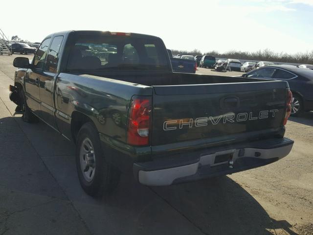 1GCEC19X15Z209740 - 2005 CHEVROLET SILVERADO GREEN photo 3