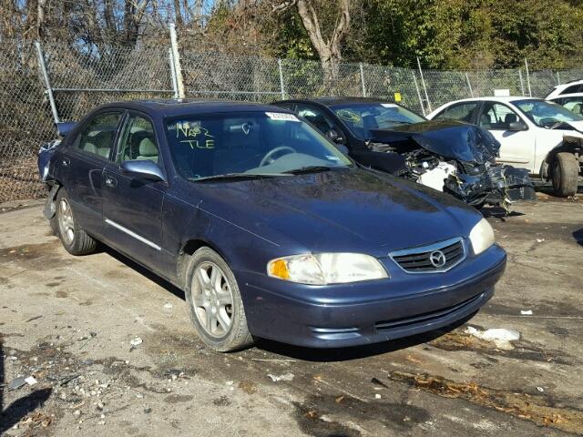 1YVGF22F815250501 - 2001 MAZDA 626 ES BLUE photo 1