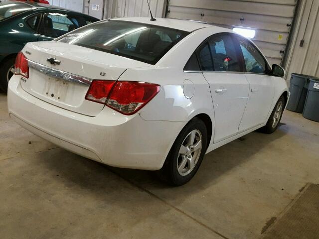 1G1PK5SB6D7260669 - 2013 CHEVROLET CRUZE LT WHITE photo 4