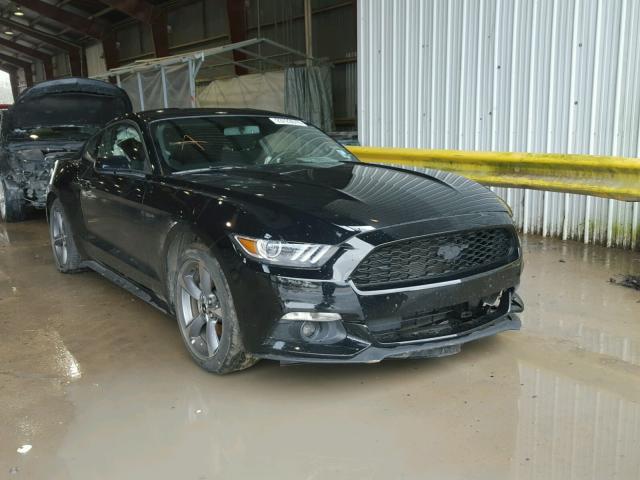 1FA6P8AM9G5207785 - 2016 FORD MUSTANG BLACK photo 1