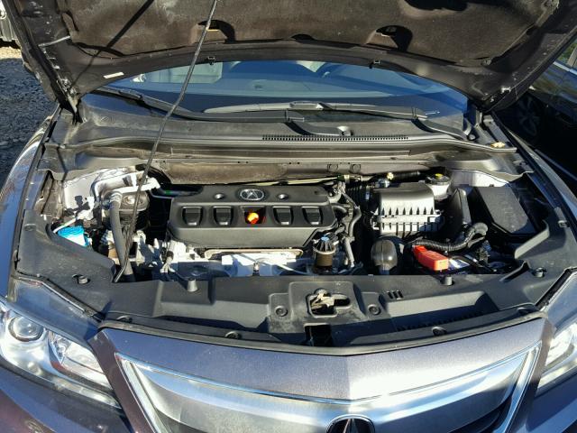 19VDE1F34FE008055 - 2015 ACURA ILX 20 GRAY photo 7