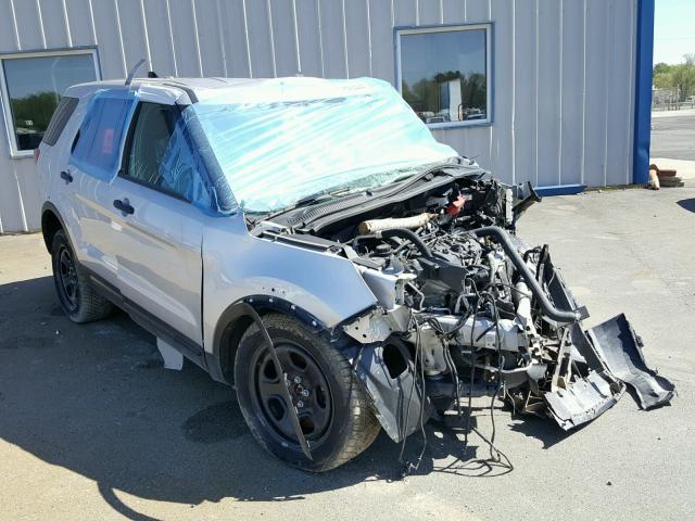 1FM5K8AR8GGC41748 - 2016 FORD EXPLORER P SILVER photo 1