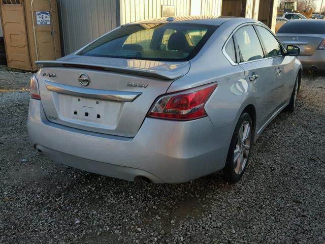 1N4BL3AP2DC225947 - 2013 NISSAN ALTIMA 3.5 SILVER photo 4