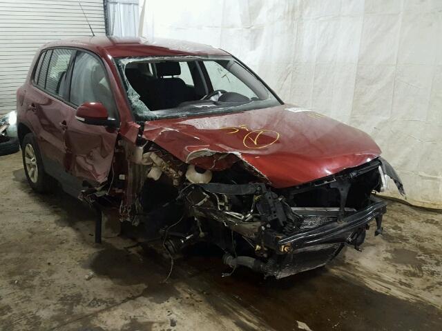 WVGBV7AX5AW003386 - 2010 VOLKSWAGEN TIGUAN SE 栗色 照片 1