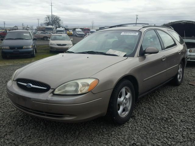 1FAFP58UX3A136537 - 2003 FORD TAURUS SE GOLD photo 2