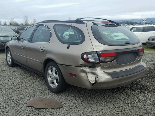 1FAFP58UX3A136537 - 2003 FORD TAURUS SE GOLD photo 3