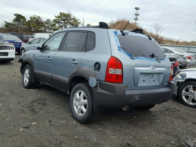 KM8JN72D05U168117 - 2005 HYUNDAI TUCSON GLS GRAY photo 3