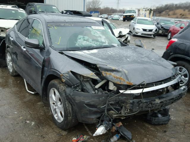 5J6TF2H51BL003928 - 2011 HONDA ACCORD CRO GRAY photo 1