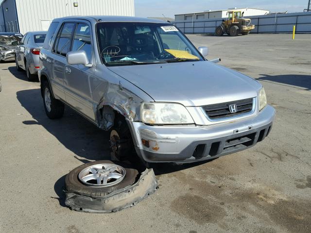 JHLRD18771C004651 - 2001 HONDA CR-V SE SILVER photo 1