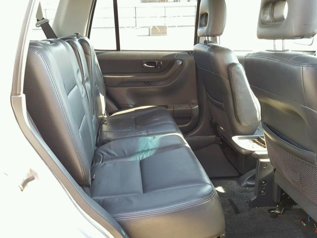 JHLRD18771C004651 - 2001 HONDA CR-V SE SILVER photo 6