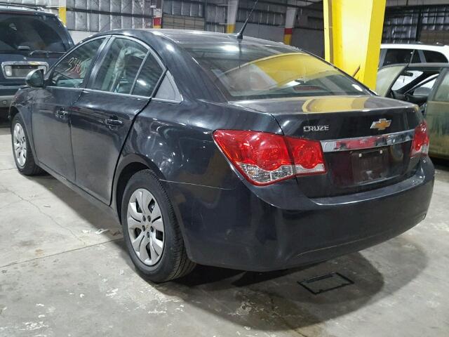 1G1PA5SG7D7312017 - 2013 CHEVROLET CRUZE LS CHARCOAL photo 3