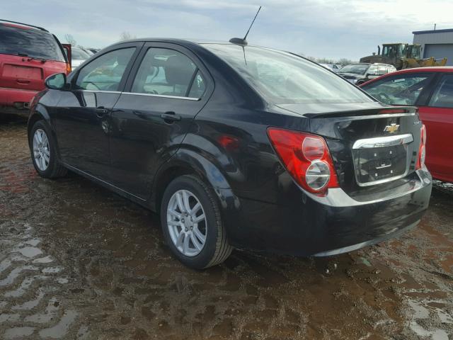 1G1JC5SH3F4175655 - 2015 CHEVROLET SONIC LT BLACK photo 3