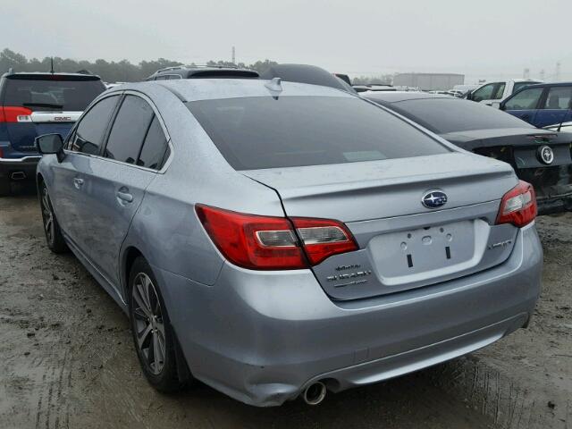 4S3BNBL66G3019103 - 2016 SUBARU LEGACY 2.5 SILVER photo 3