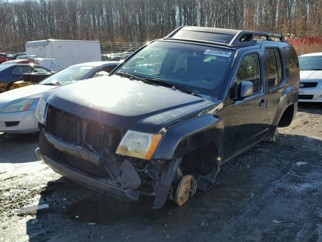 5N1AN08W96C517377 - 2006 NISSAN XTERRA OFF BLACK photo 2