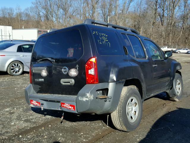 5N1AN08W96C517377 - 2006 NISSAN XTERRA OFF BLACK photo 4