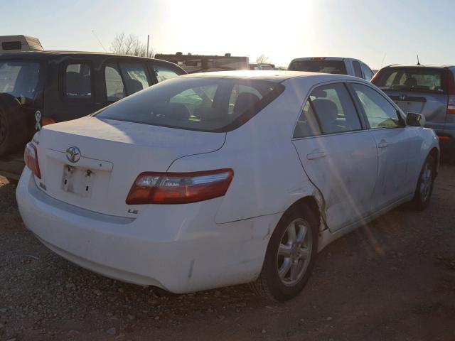 JTNBE46K273074616 - 2007 TOYOTA CAMRY NEW WHITE photo 4