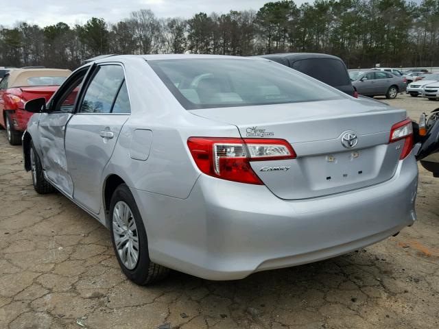 4T1BF1FK8EU351126 - 2014 TOYOTA CAMRY L SILVER photo 3