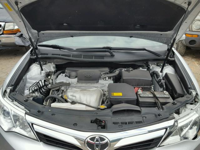 4T1BF1FK8EU351126 - 2014 TOYOTA CAMRY L SILVER photo 7