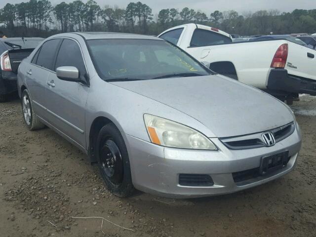 1HGCM66527A009201 - 2007 HONDA ACCORD EX SILVER photo 1